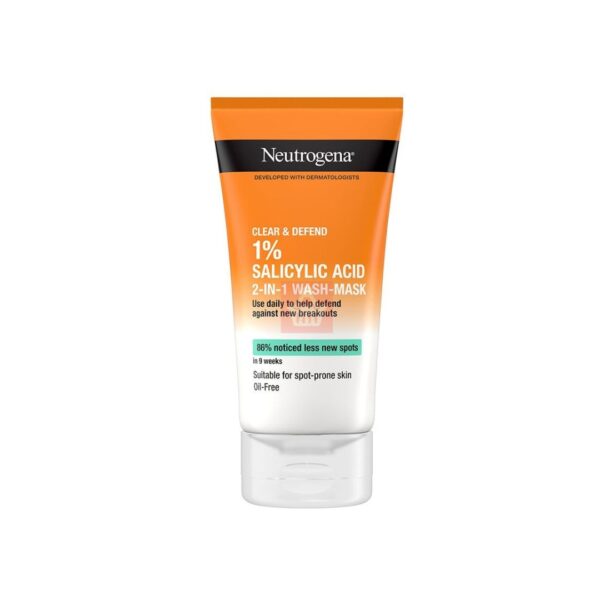 Neutrogena Clear & Defend Wash Mask for Spot Prone Skin – 150 ml