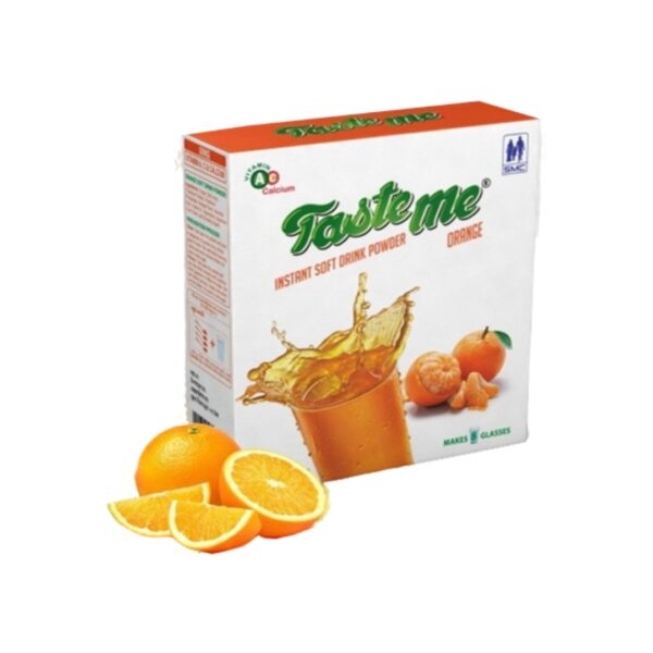 SMC Taste Me Orange Flavored Instant Drink Powder 200gm Box