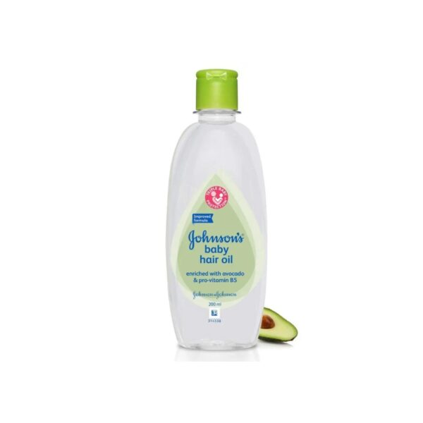 Johnson’s Baby Hair Oil 200ml Enriched with Avacado Oil & Pro-vitamin B5