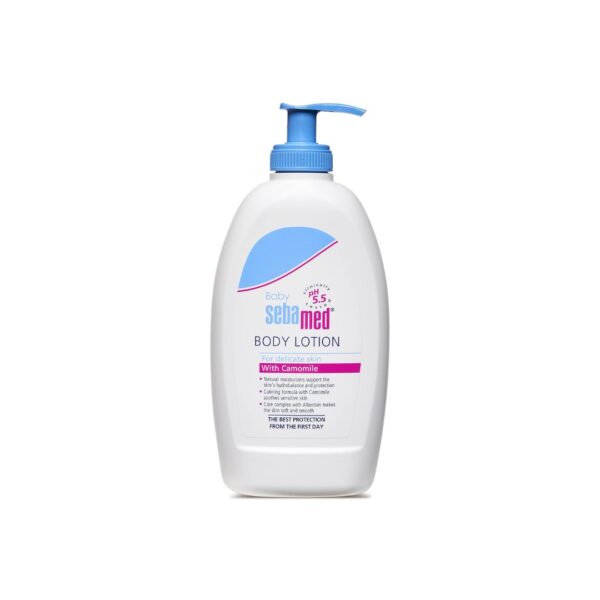 Sebamed Baby Body Lotion 400ml/ 200ml |Ph 5.5|Camomile & Allantoin| Dermatalogically tested| Sensitive skin