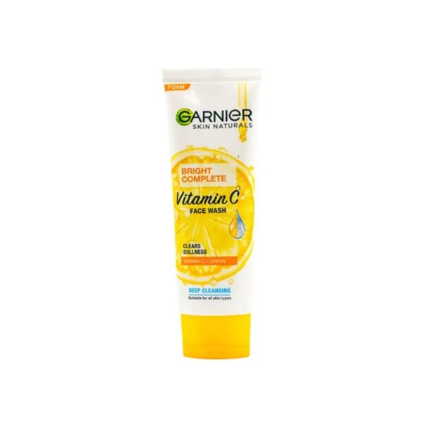 Garnier Bright Complete Vitamin C Face Wash 100ml