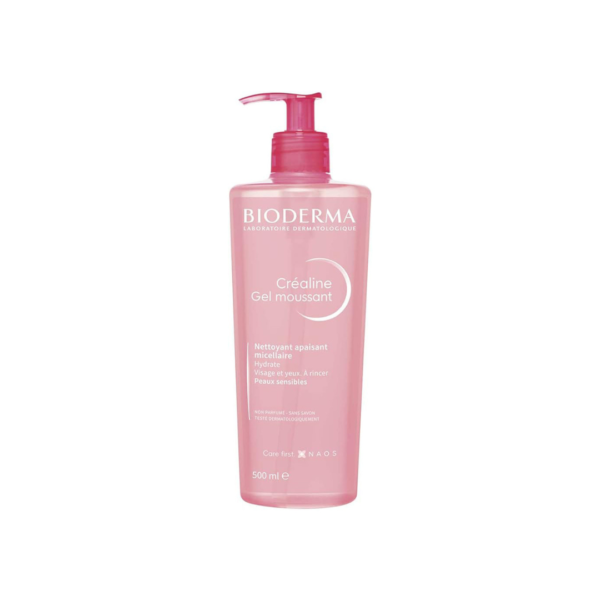 Bioderma Crealine Gel Moussant Foaming Gel 500ml | France