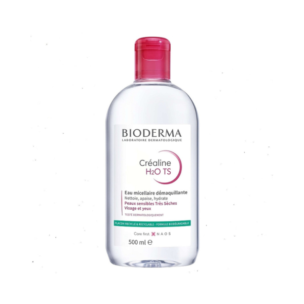 Bioderma Crealine H2O TS Make Up Removing Micelle Solution 500ml (International)