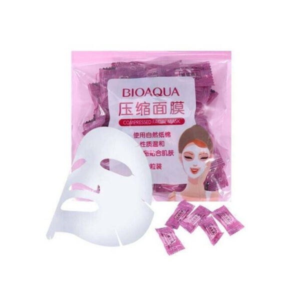 BioAqua Cady Compressed Facial Mask 10 Pccs/ 20 Pcs / 50 Pcs