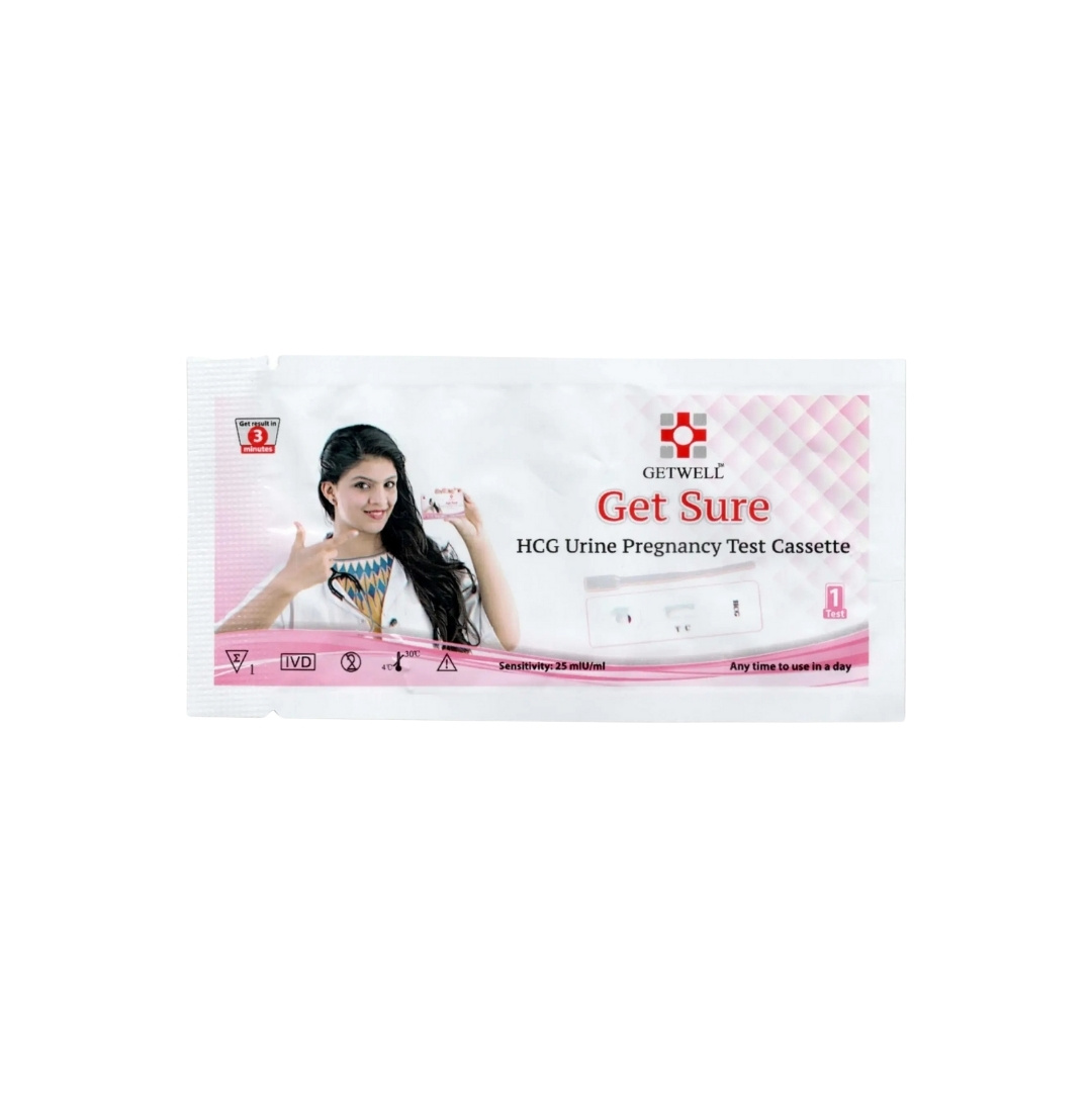 product - 2026-01-15T130945.924 1pcs Get Sure HCG Urine Pregnancy Test Cassette - Image 1