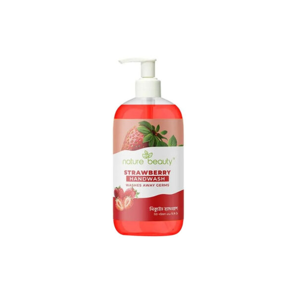 Nature Beauty Strawberry Hand Wash 370ml