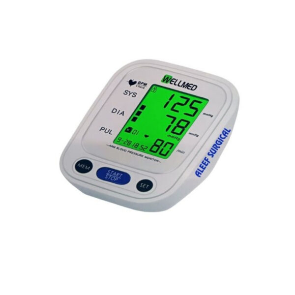 Wellmed Arm Digital Blood Pressure Monitor BP Machine
