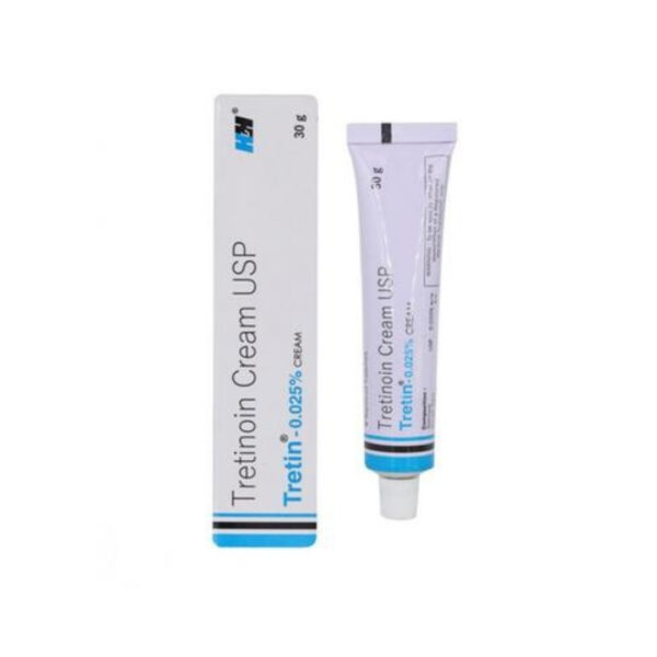 H&H Tretinoin Cream usp Tretin 0.025% 30g