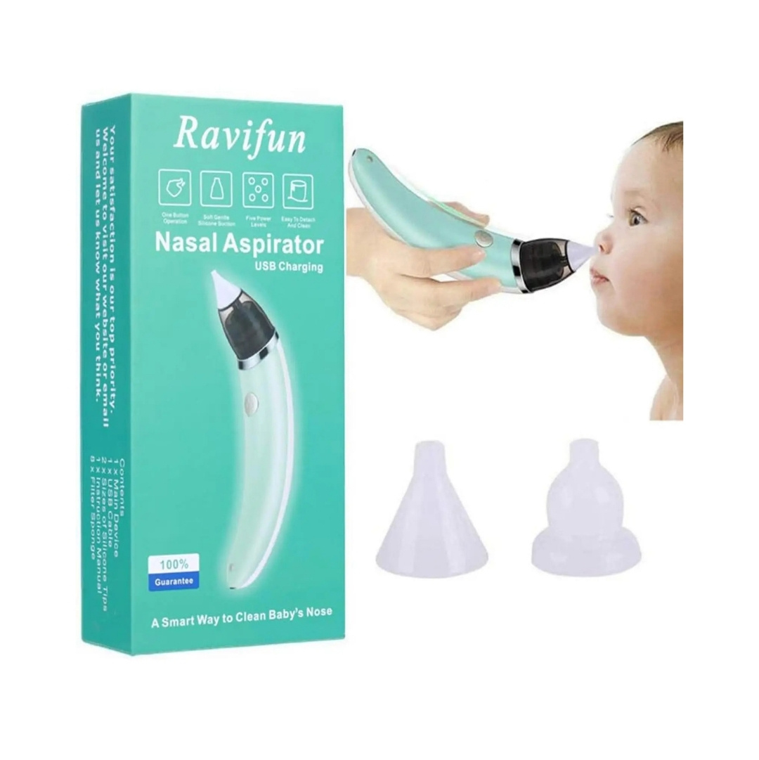 product (43) Baby Nasal Aspirator Electric Nose Cleaner Sniffing Equipment for Children Clear stuffy noses Quickly & Gently - Image 1